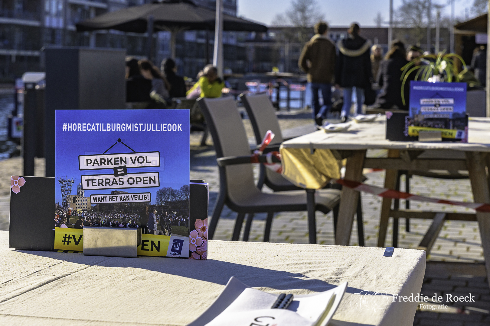 Horeca actie _ Tilburgse terrassen dicht _ 2 maart 2021 _ Foto _ Freddie de Roeck _  21_JPG