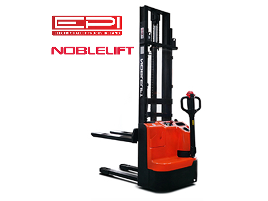 The Noblelift Edge pallet stacker is an entry level machine that provides an incredible 1200kg lift capacity for the heavier pallets and extra loads. Available in 2.9m mast heights, and as far as 3.6m for that added extra reach.