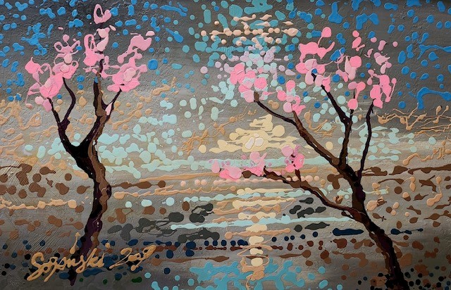 CHERRY BLOSSOM (24" X 36" - CANVAS PRINT)