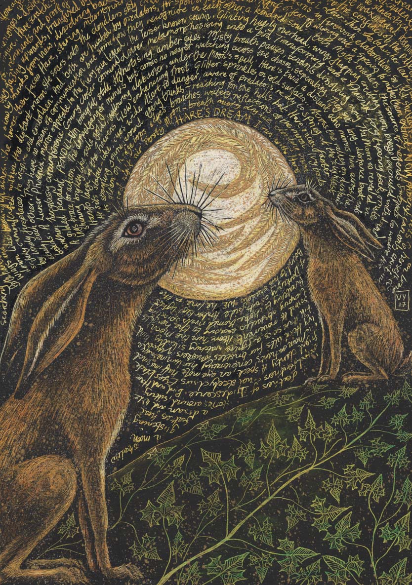 'Hare's Dream' A4 print