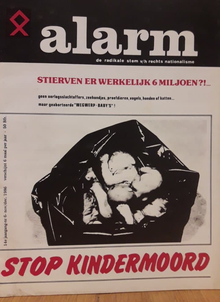 VMO - Vlaamse Militanten Orde  Tijdschrift  Alarm  / 1986 nr 6