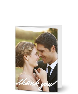 A6 Folded Thank You Card (standard)