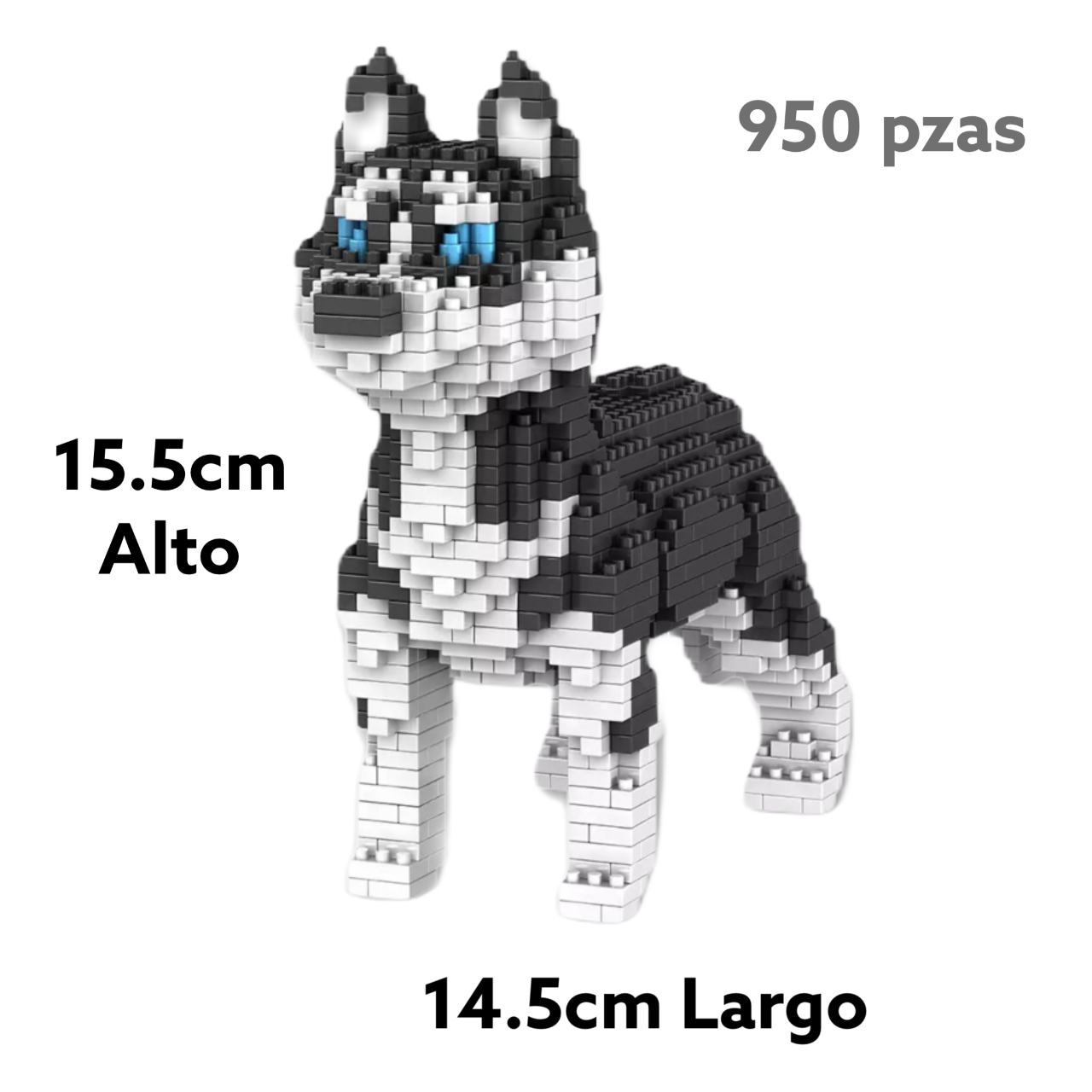 Husky Mini Lego Blocks