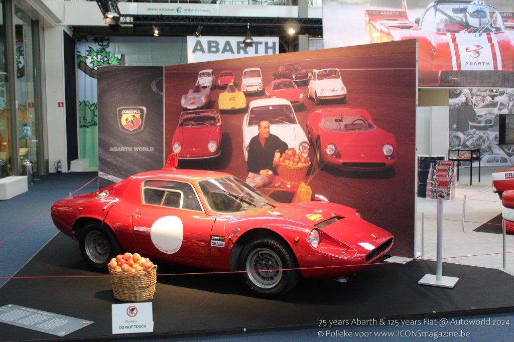 75 years Abarth & 125 years Fiat @ Autoworld Brussels 2024