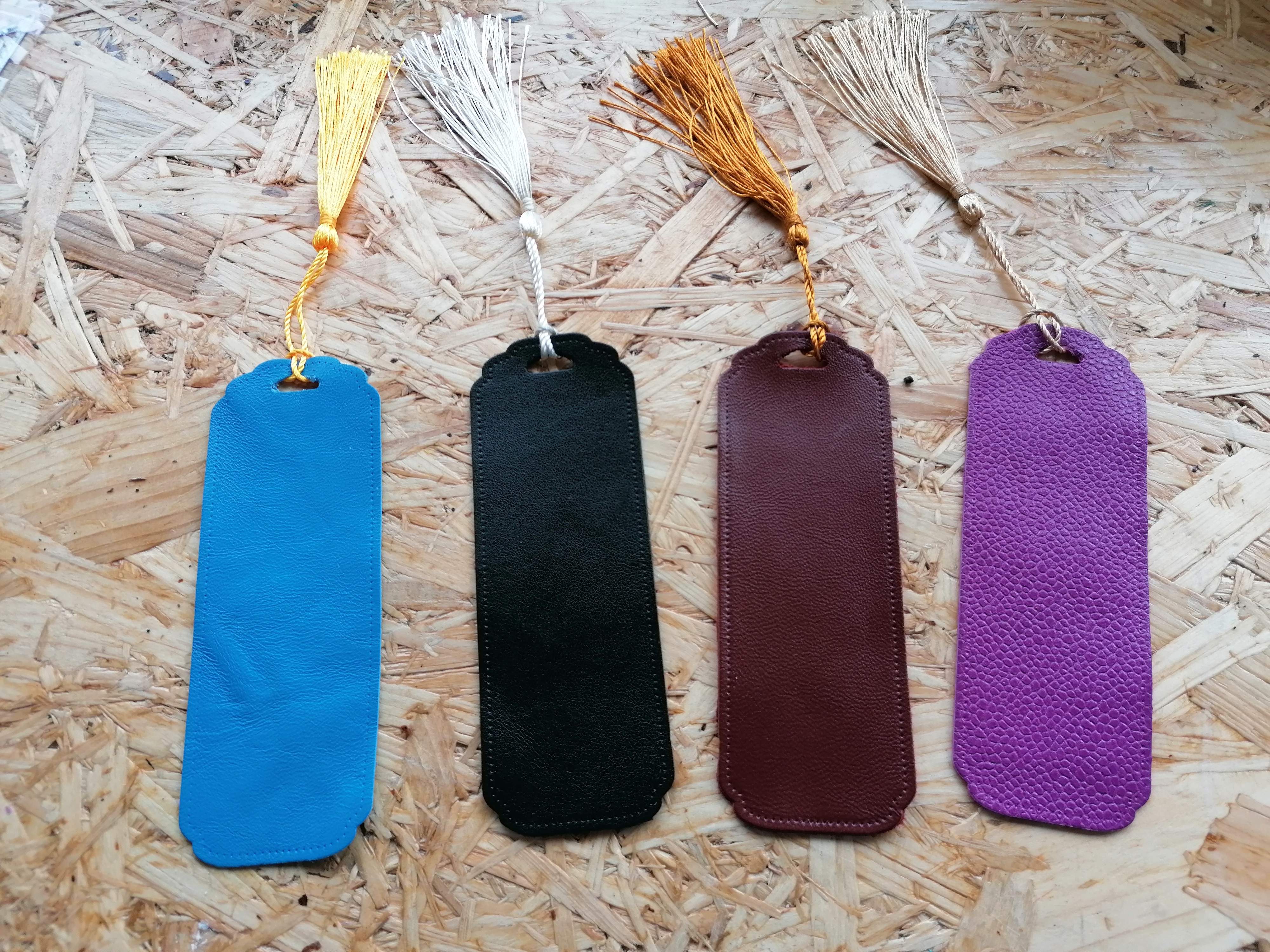 Recycled Leather Bookmarks
