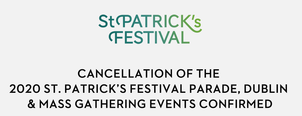 Ireland cancels St Patricks Day Parades