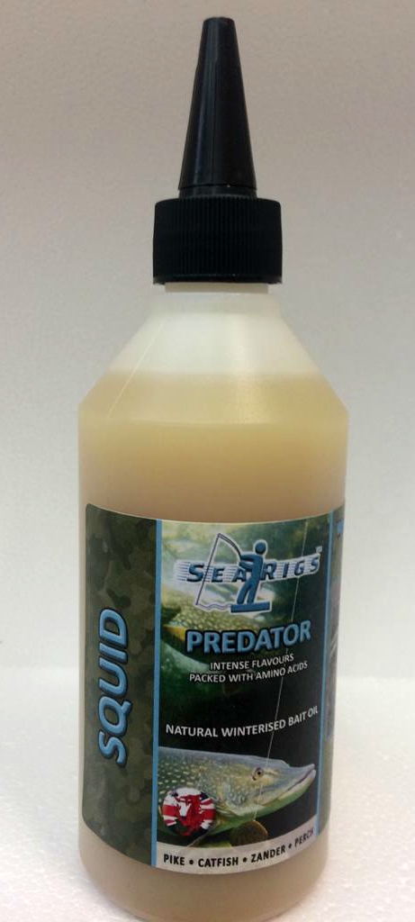 Predator , Pike & Catfish Winterised Natural Freshwater Bait oil. 250ml