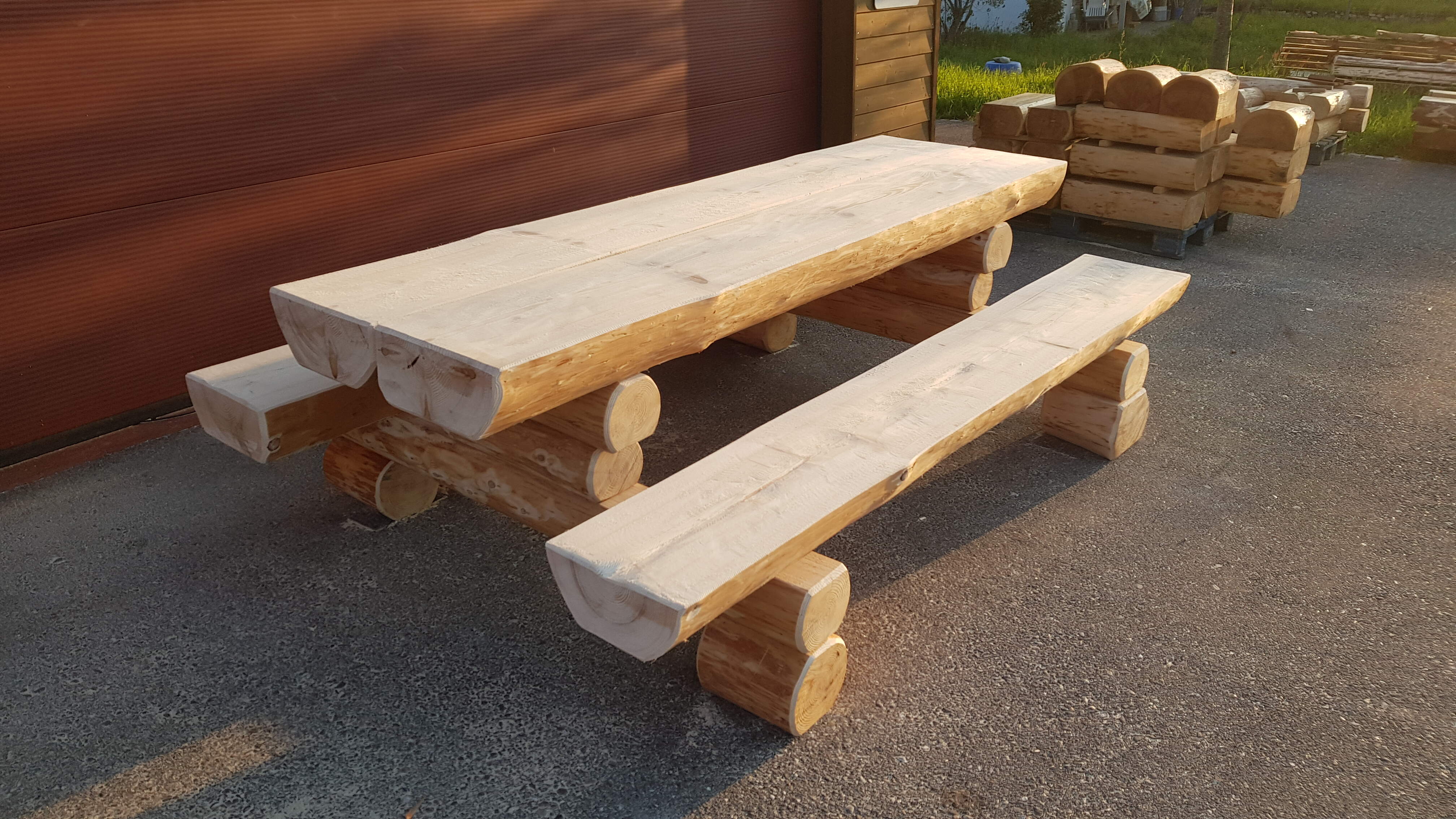 Holztisch, Holzbank, Schweizer Holz, Holz