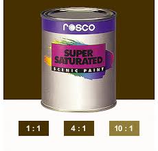 Rosco Supersaturated Paint Raw Umber 5986 5 Litre