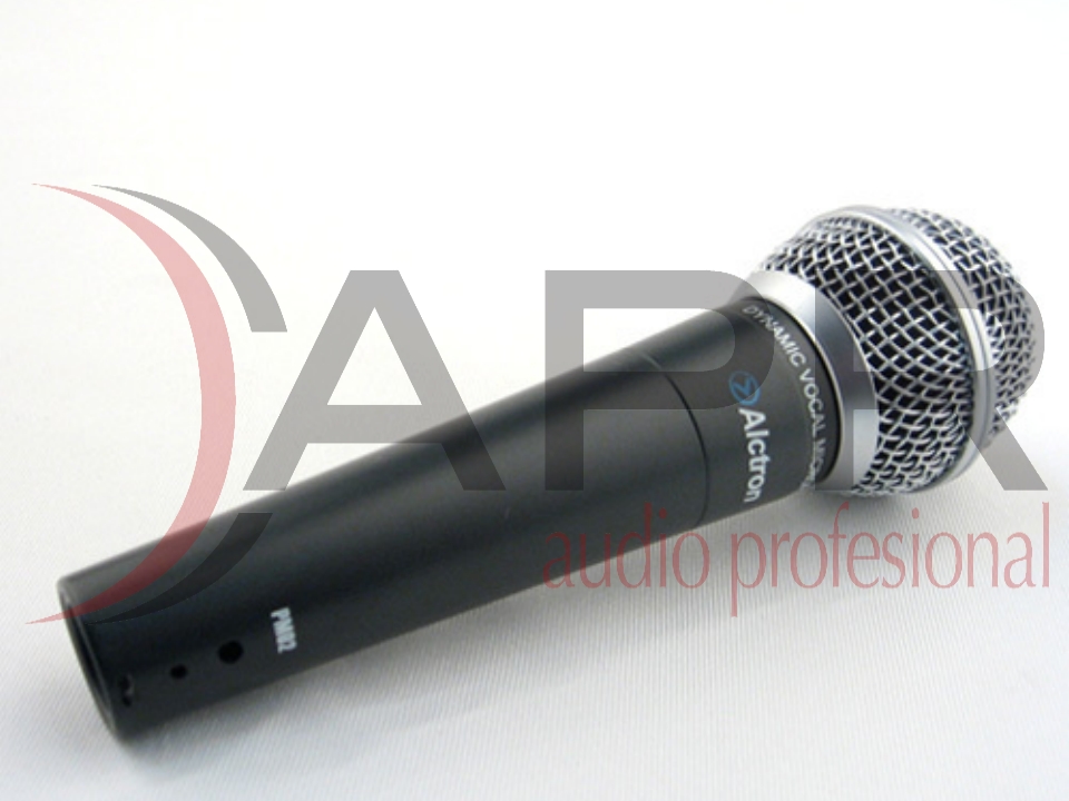 Micrófono dinámico para voz, modelo PM02, marca ALCTRON