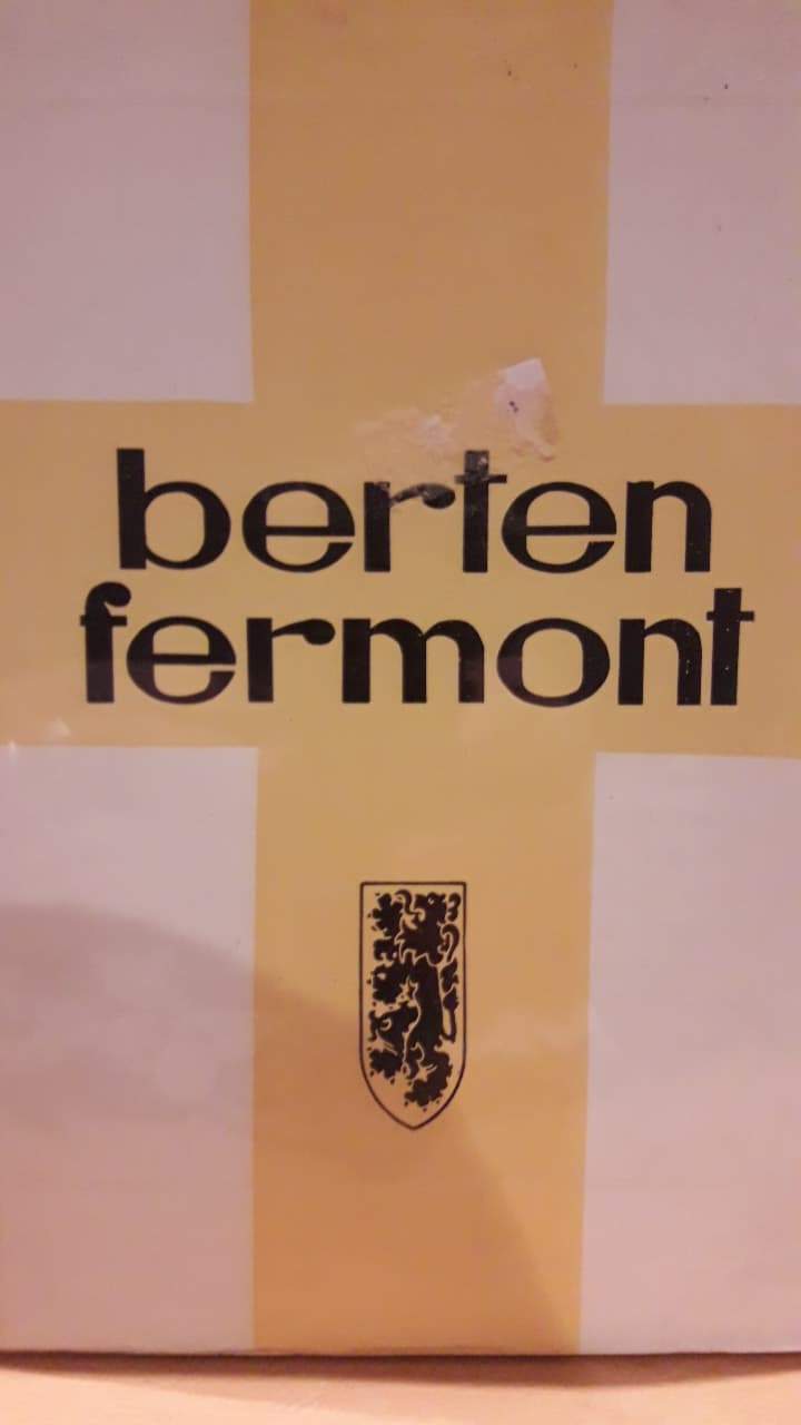 Brochure Berten Fermont , Vlaamse dienstweigeraar / 70 blz
