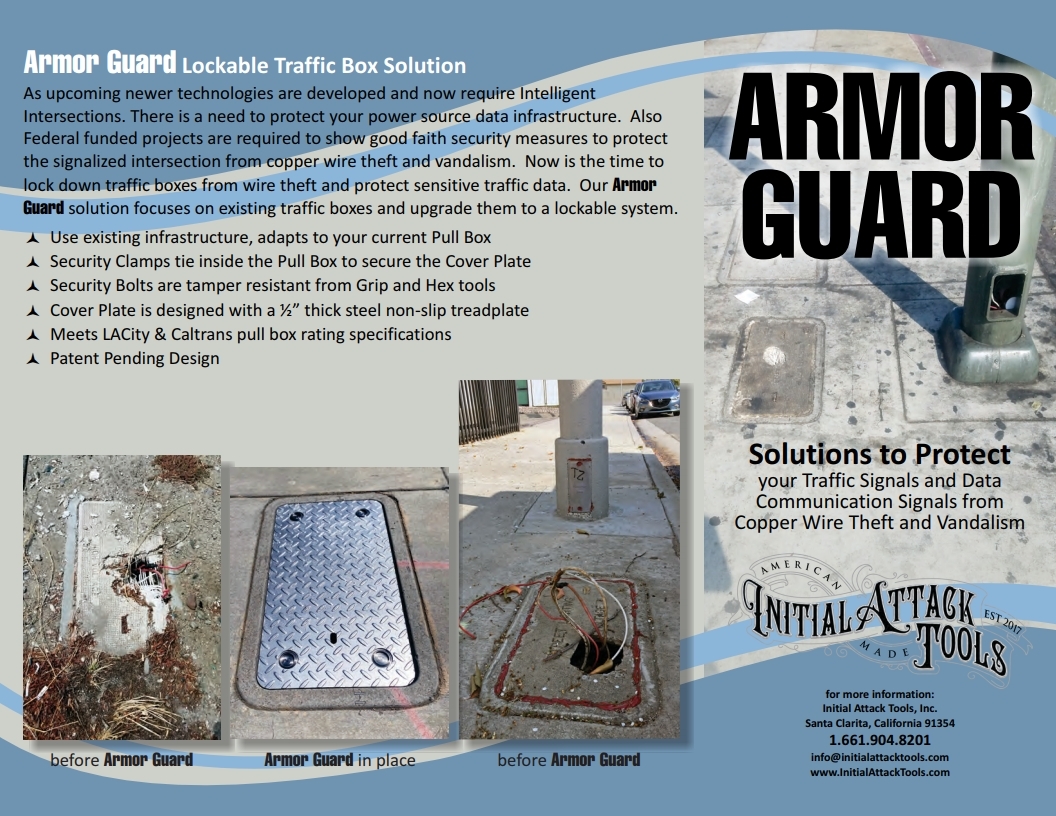 Armor Guard Traffic Lockable Box