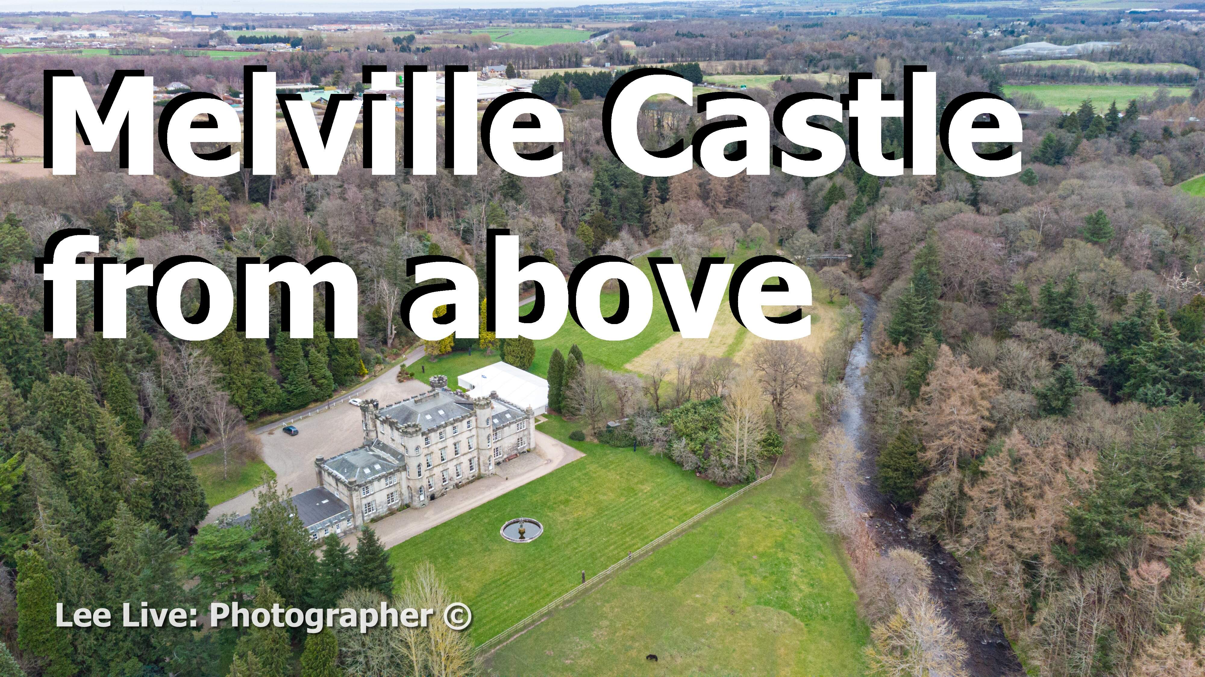 Aerial Drone Videography: Melville Castle from above