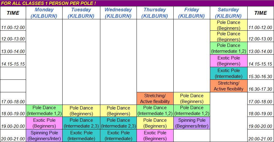 Book, timetable & prices