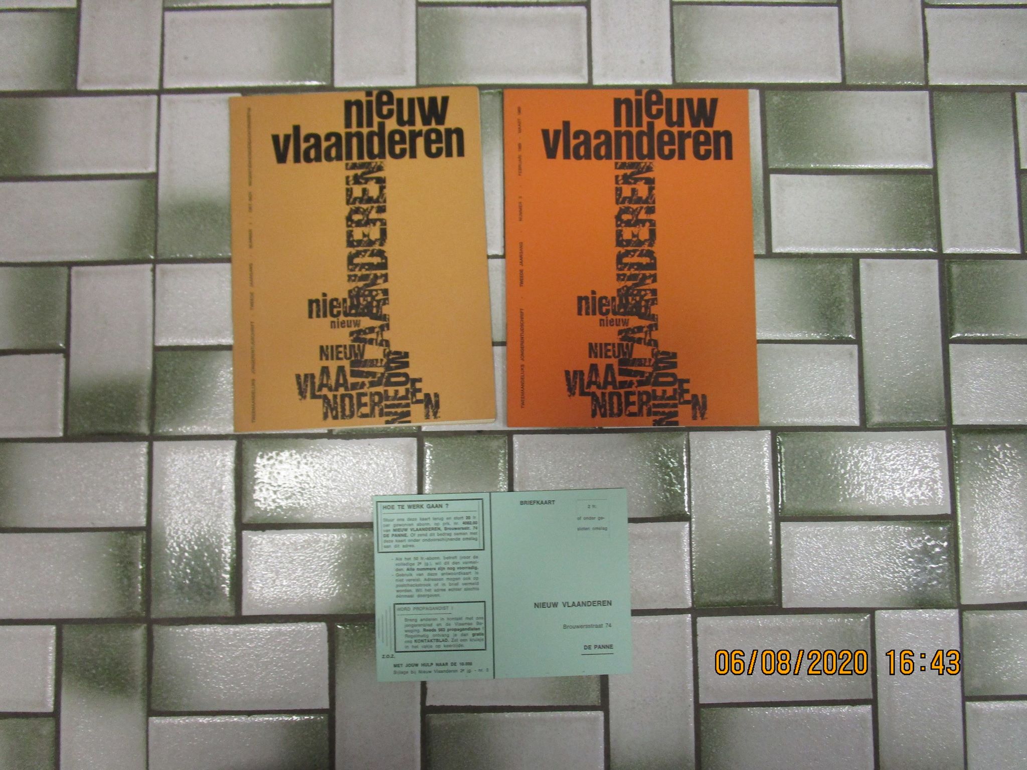 Tijdschrift Nieuw Vlaanderen - 1969 nrs 1 en 3