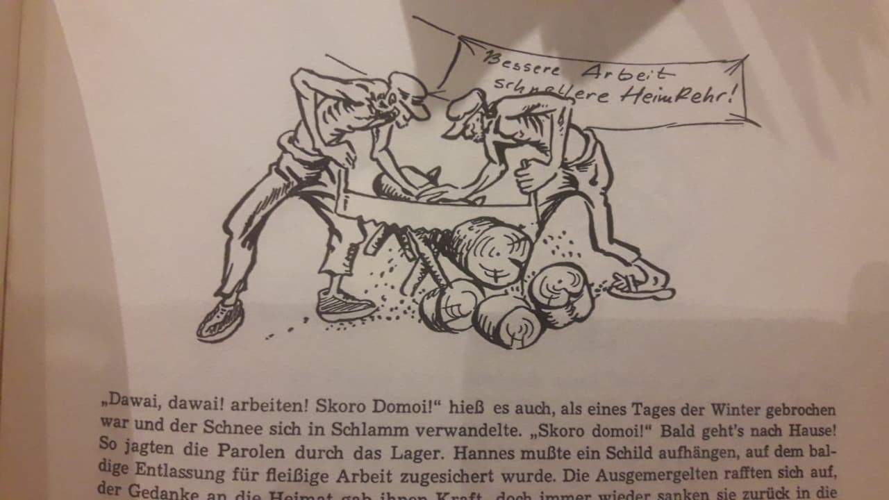Stacheldraht - Hunger - Heimweh / zeldzaam boekje 1955 Lot Duitse krijgsgevangenen - 84 blz