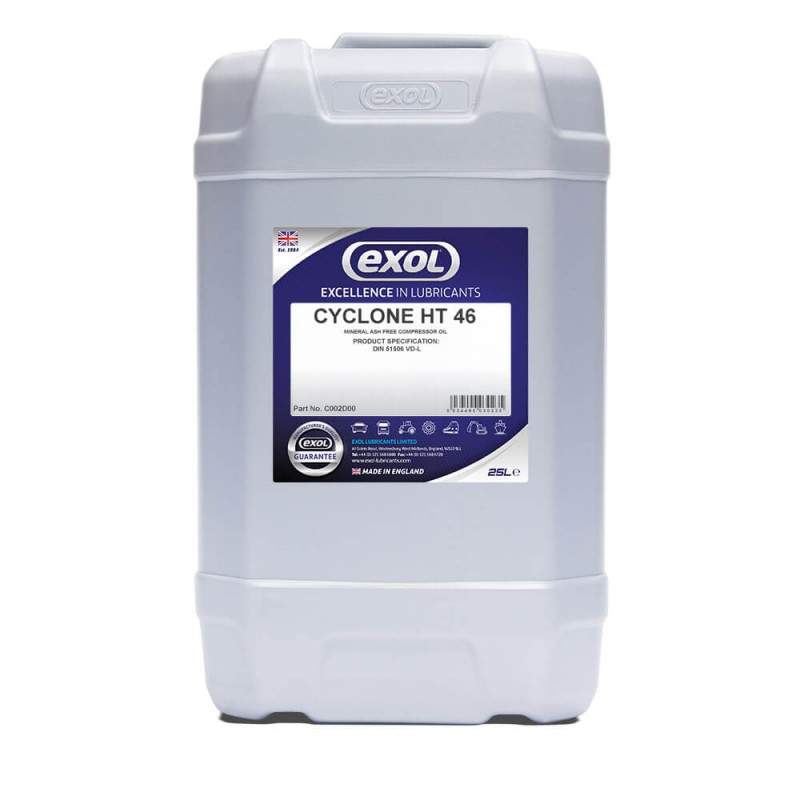 A mineral oil based compressor fluid possessing excellent thermal and oxidative stability.