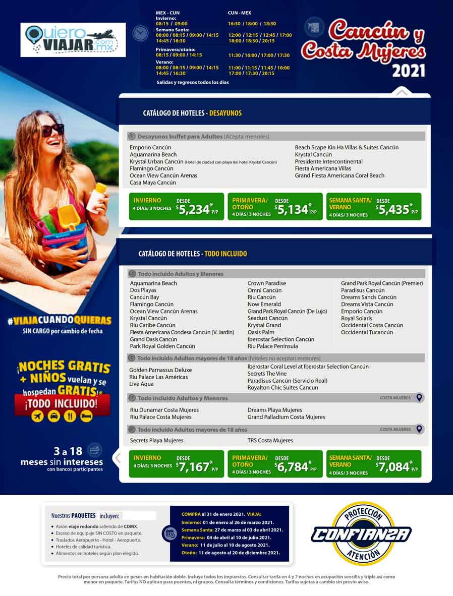 Paquetes Cancun Magnicharters 2021 Cancun todo inlcuido, viajes a cancun