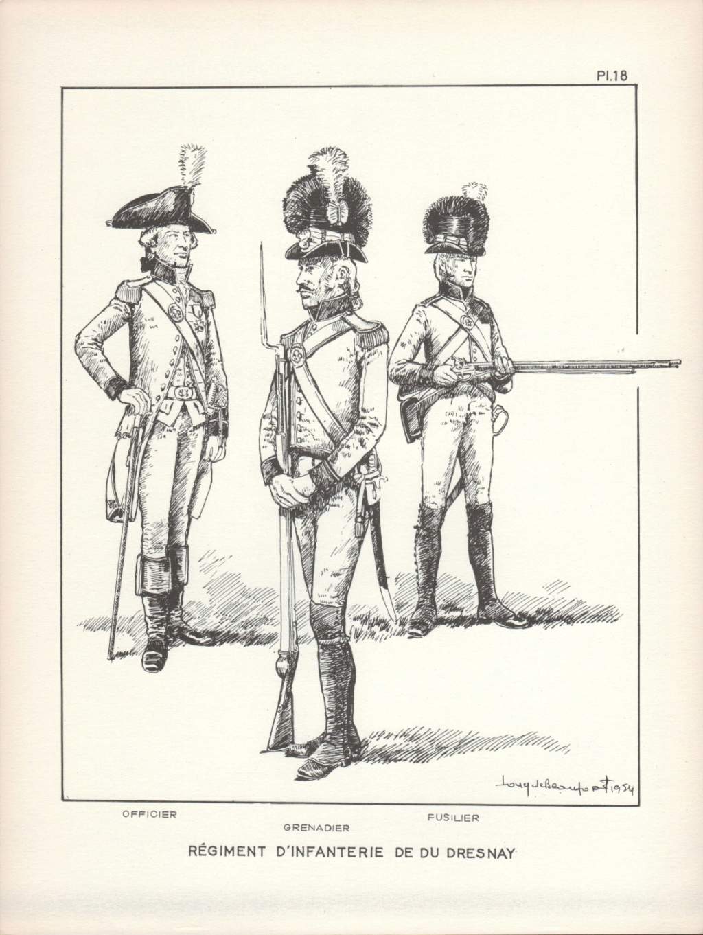Quiberon Campaign  D’Hervilly  or Du Dresney Émigré  Infantry preorder