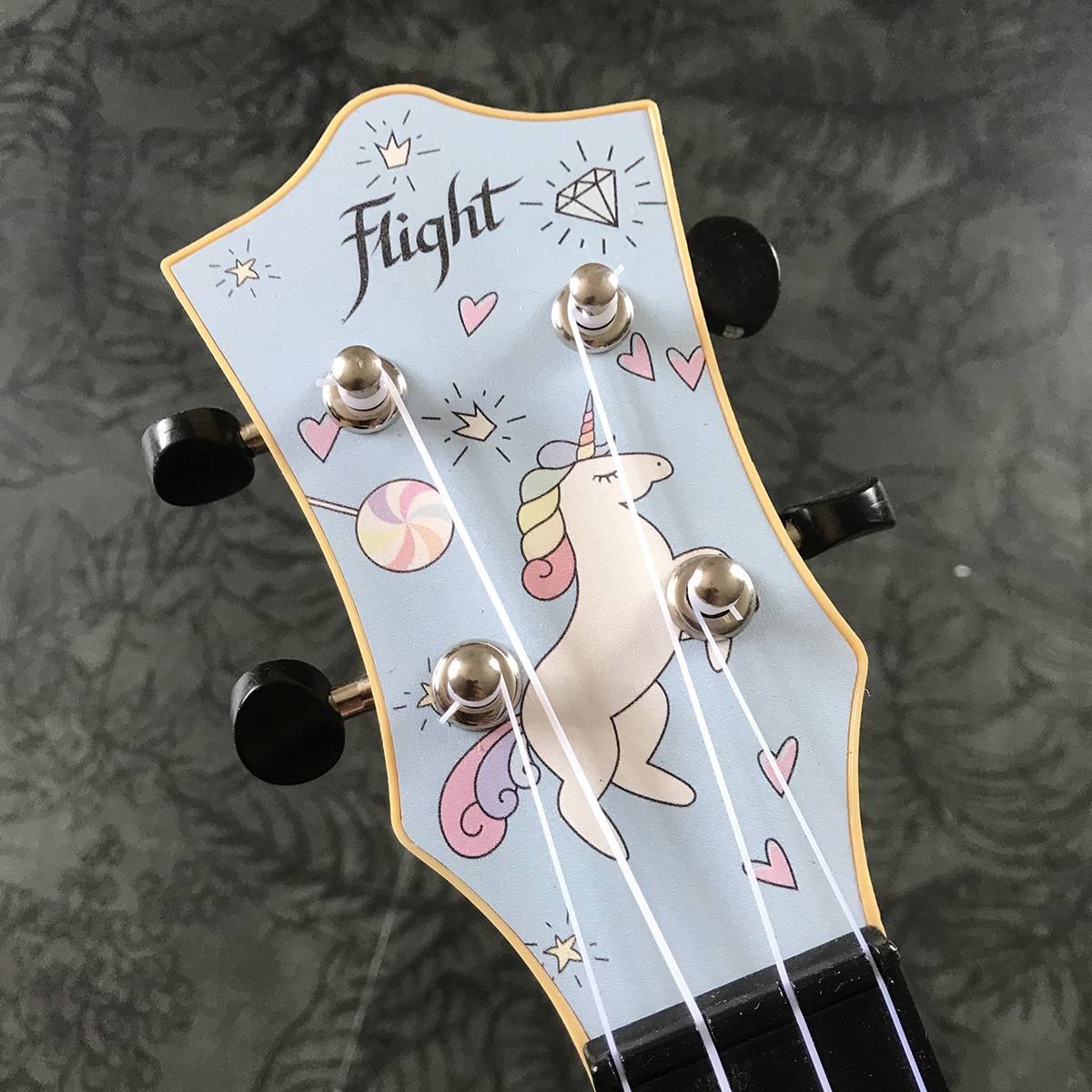 Flight unicorn ukulele