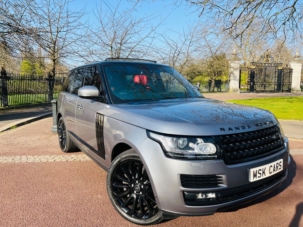 Orkney Grey with a Full Red Leather interior