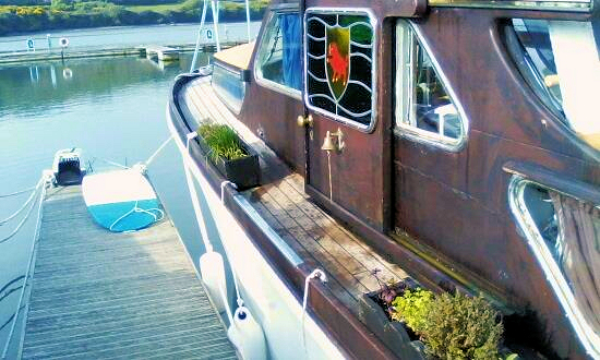 Designed to fit a houseboat in West Cork