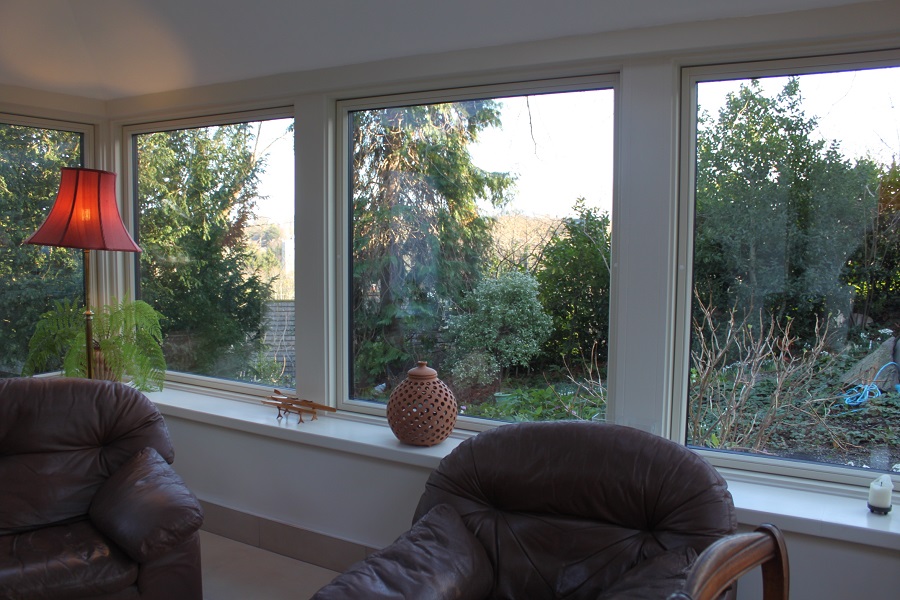 Interior Sunroom with Svarre Window