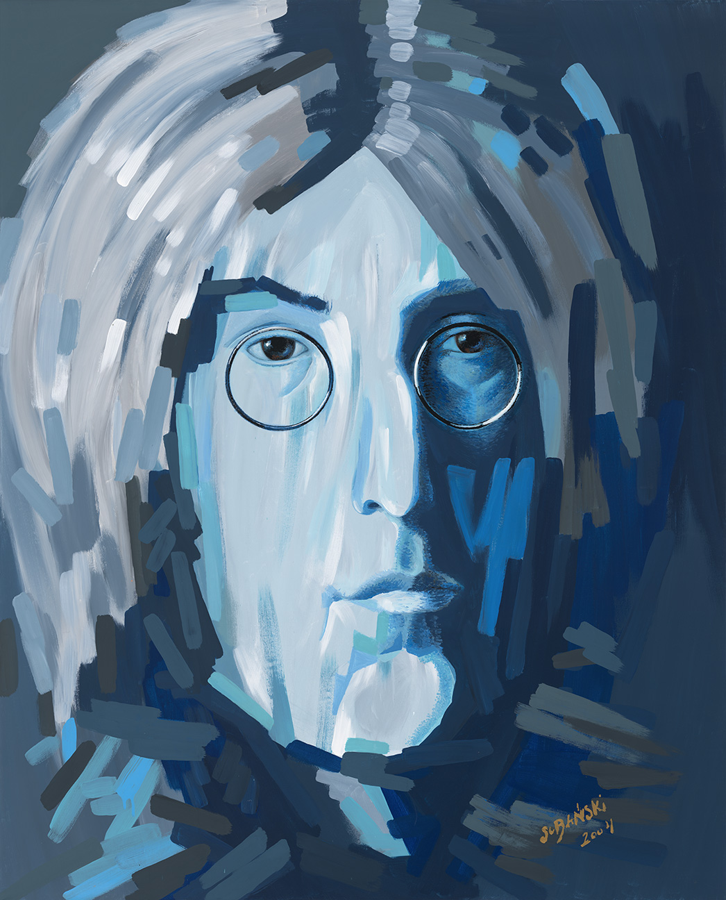 JOHN LENNON (24" X 30" - CANVAS PRINT)