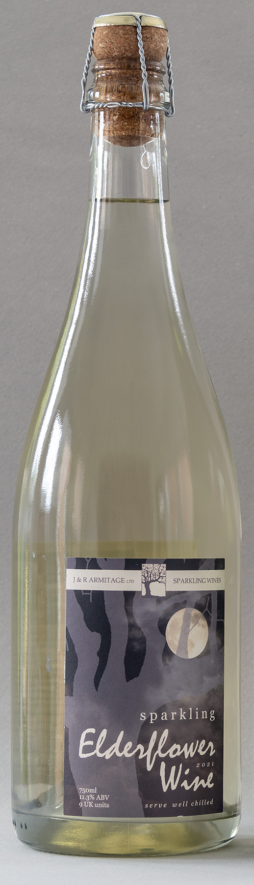 Sparkling Elderflower Wine (2021)
