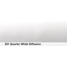 Lee 251 Quarter White Diffusion roll