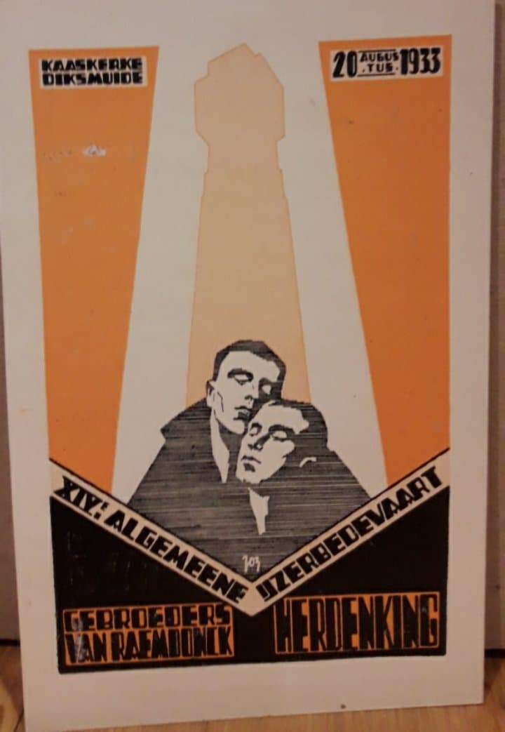 Postkaart Ijzerbedevaart Diksmuide - Ijzertoren 1933  / LN 122