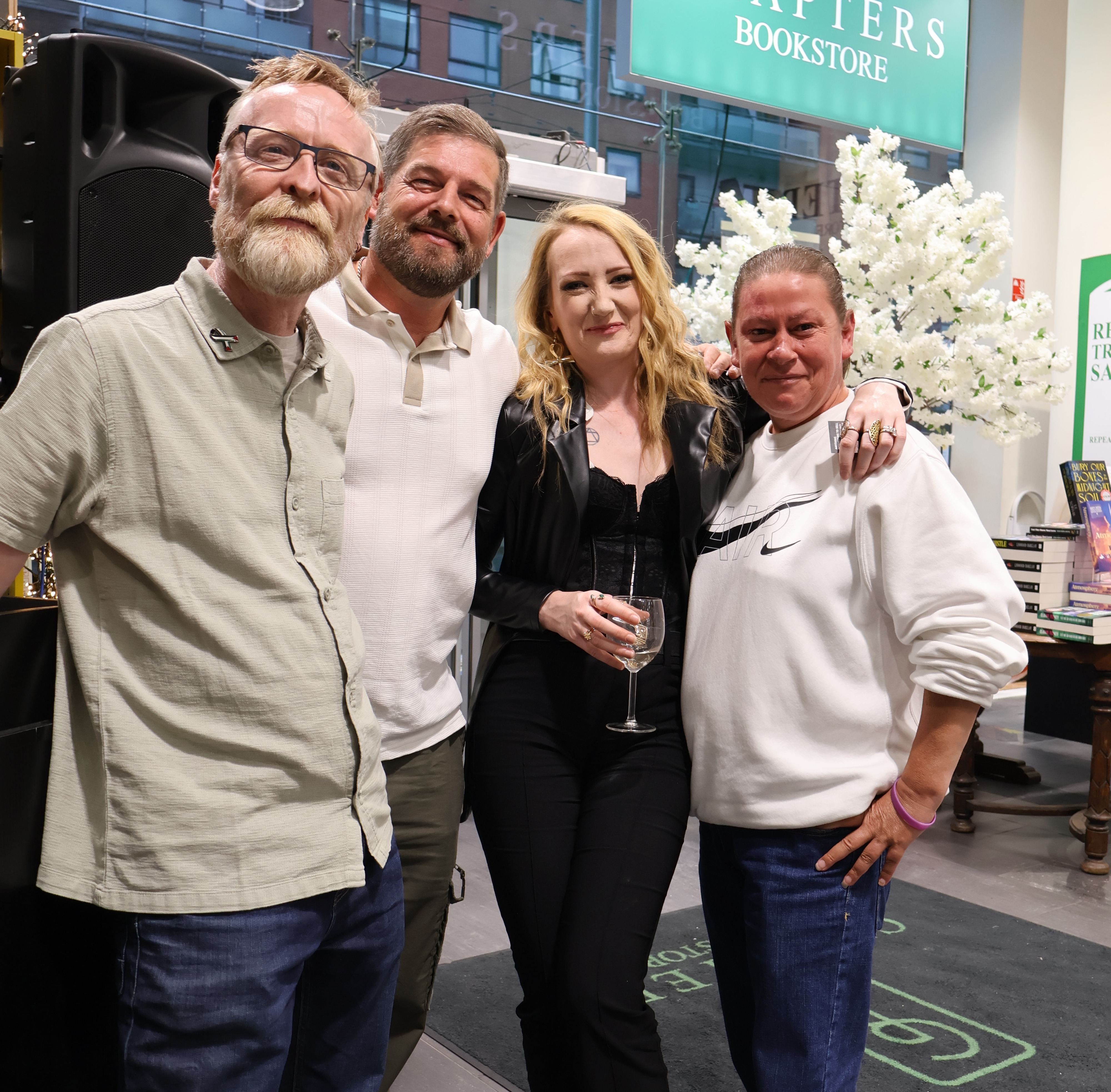 With Eddie Winston, The Vagabond Queen & Dee Keating