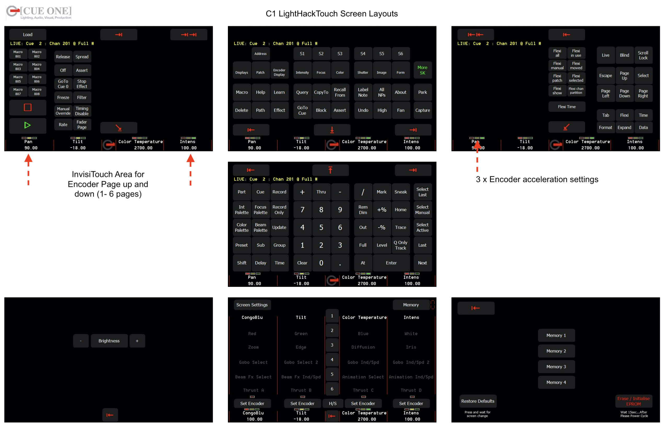 C1 Lighthack Touch (Black Edition)