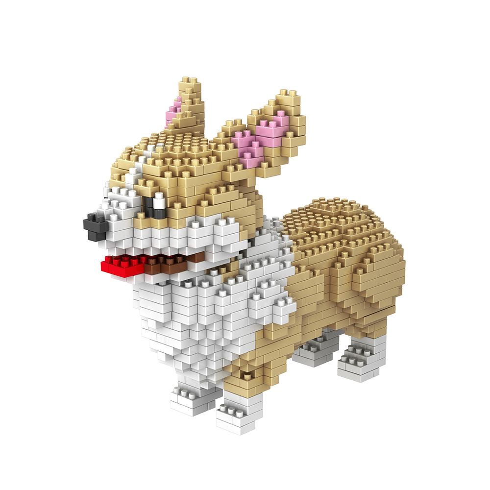 Corgi Mini Lego Blocks