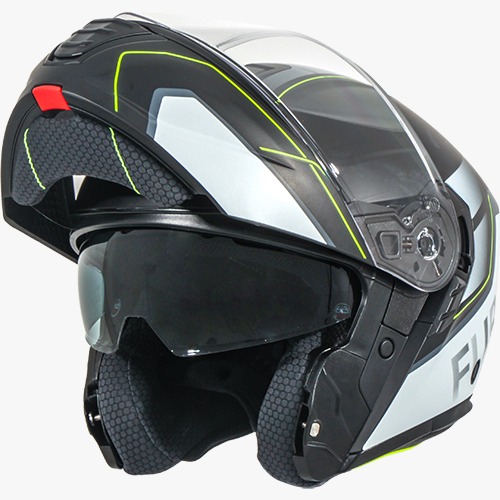 Helmet Vito modular furio matte black/yellow