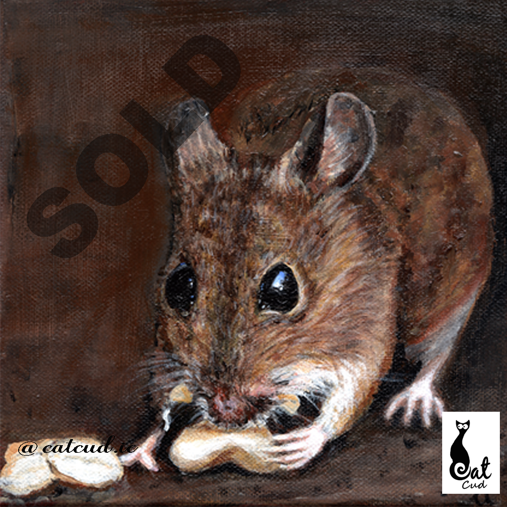 Mouse Acrylic Painting