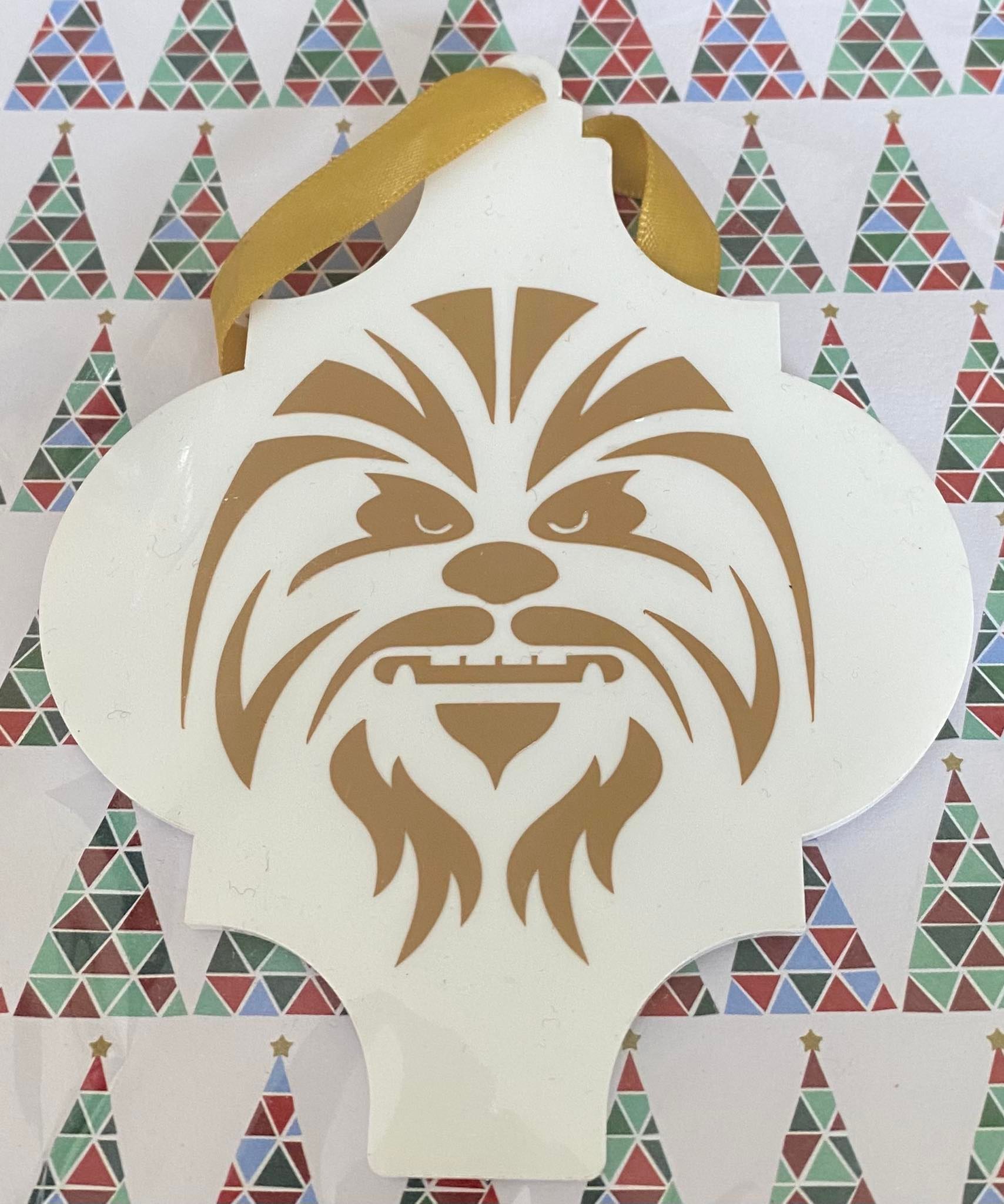 Acrylic Arabesque Chewbacca Decoration