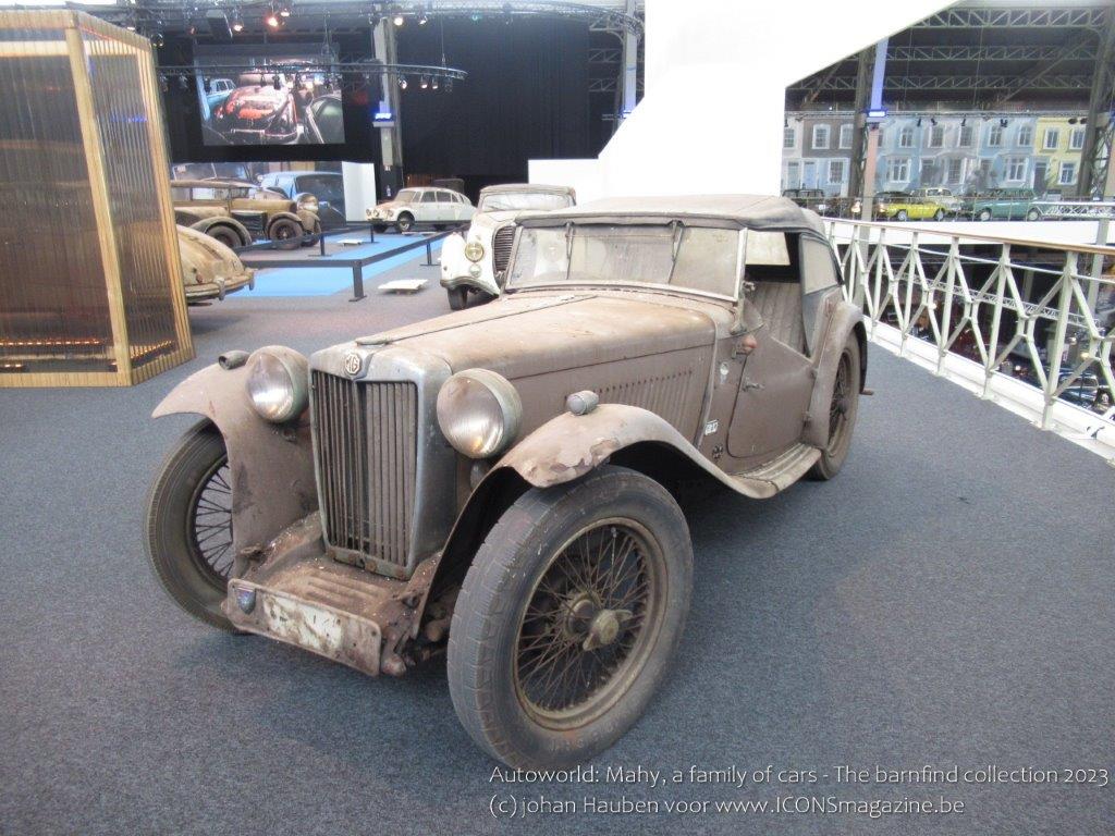 Autoworld Brussels Expo: Mahy, a family of cars - The barnfind collection