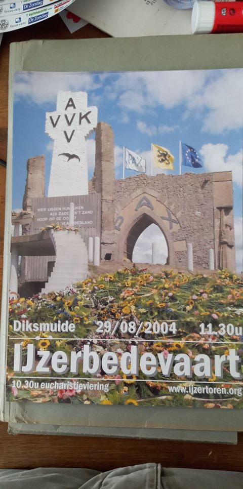 Affiche A4 Ijzerbedevaart 2004