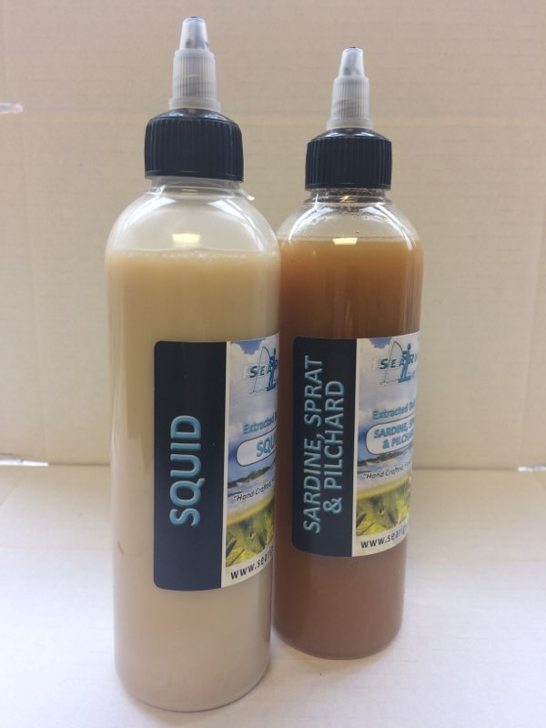 Sardine, Sprat and Pilchard -  Squid - Oil - 2 x 250ml -
