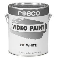 Rosco TV Paint White 3.97 Litres (1 Gallon)