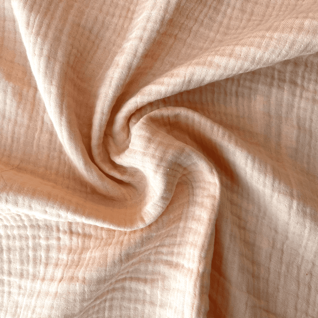 Four layer organic muslin "Vanilla"