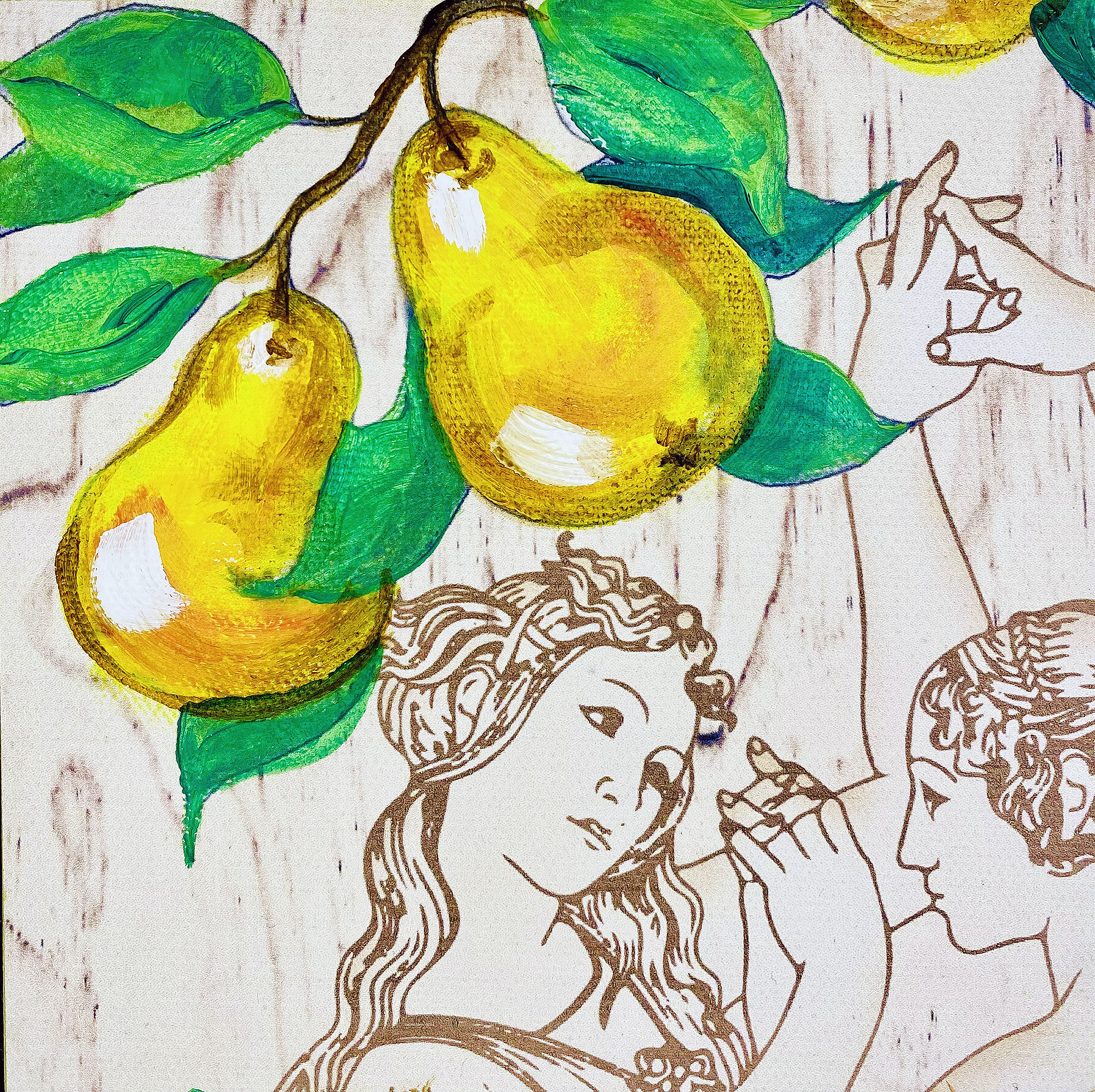 Pears with Maidens TL 004