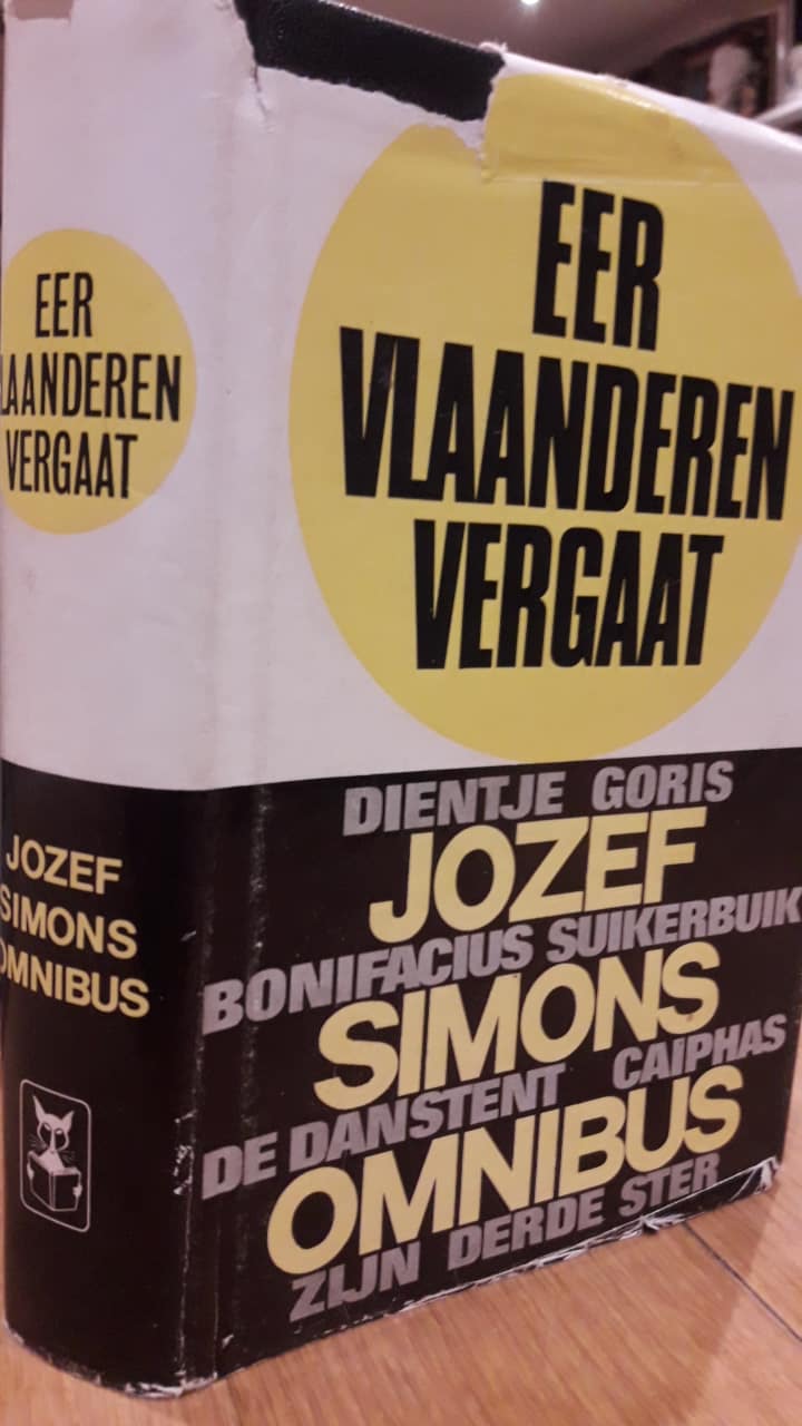 Jozef Simons - eer Vlaanderen vergaat omnibus  / uitgave 1963 - 440 blz
