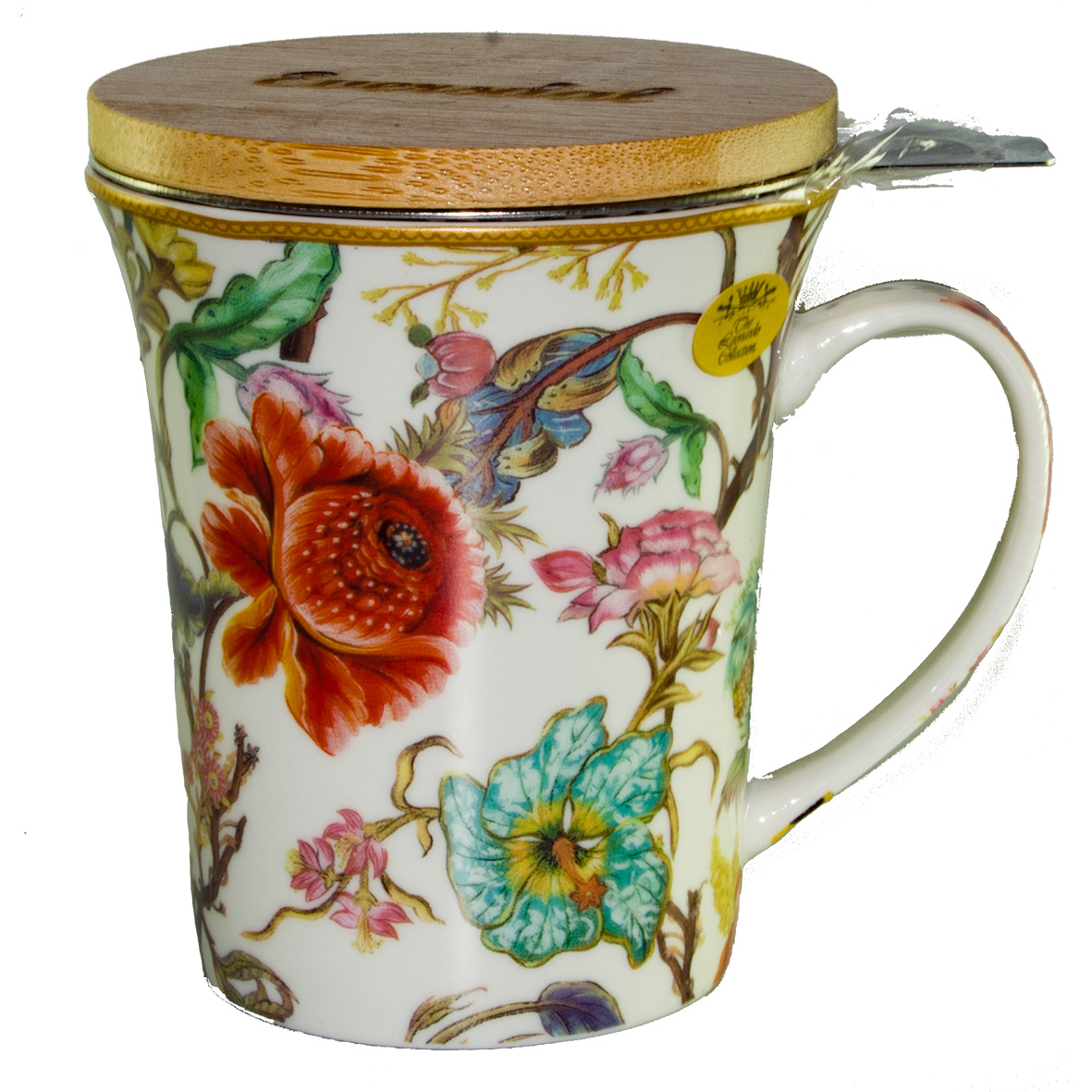 Bohemian Flower Anthina - William Morris - Theemok met filter (250 ml)  - NIEUW