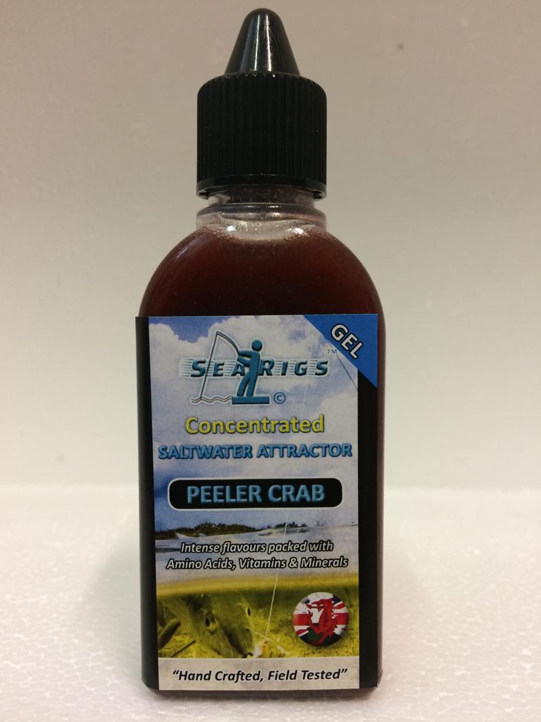 Saltwater Concentrated Attractor Gel  - Liquid Sea Fishing Bait Flavours