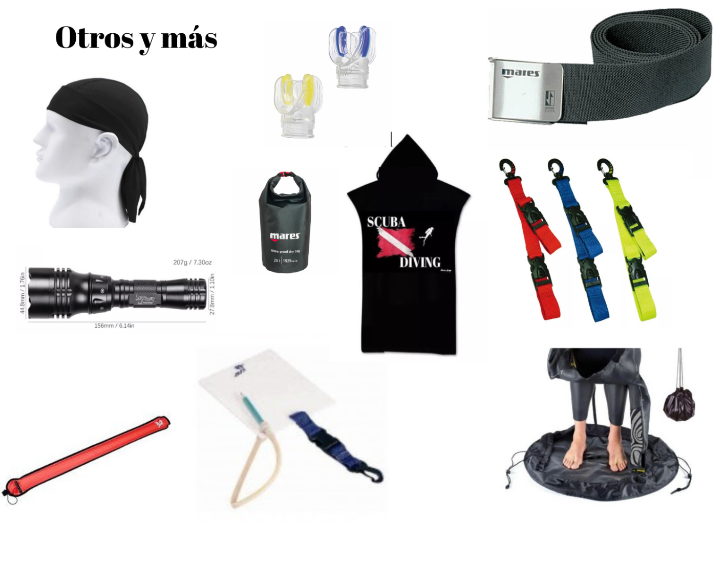 Accesorios de Buceo