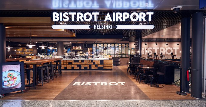 Helsinki Airport - Restaurants and services at airports are gradually reopening