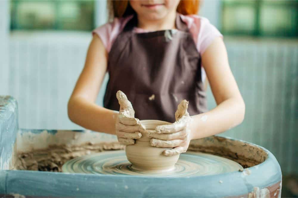 Play with Clay and try the potters wheel.