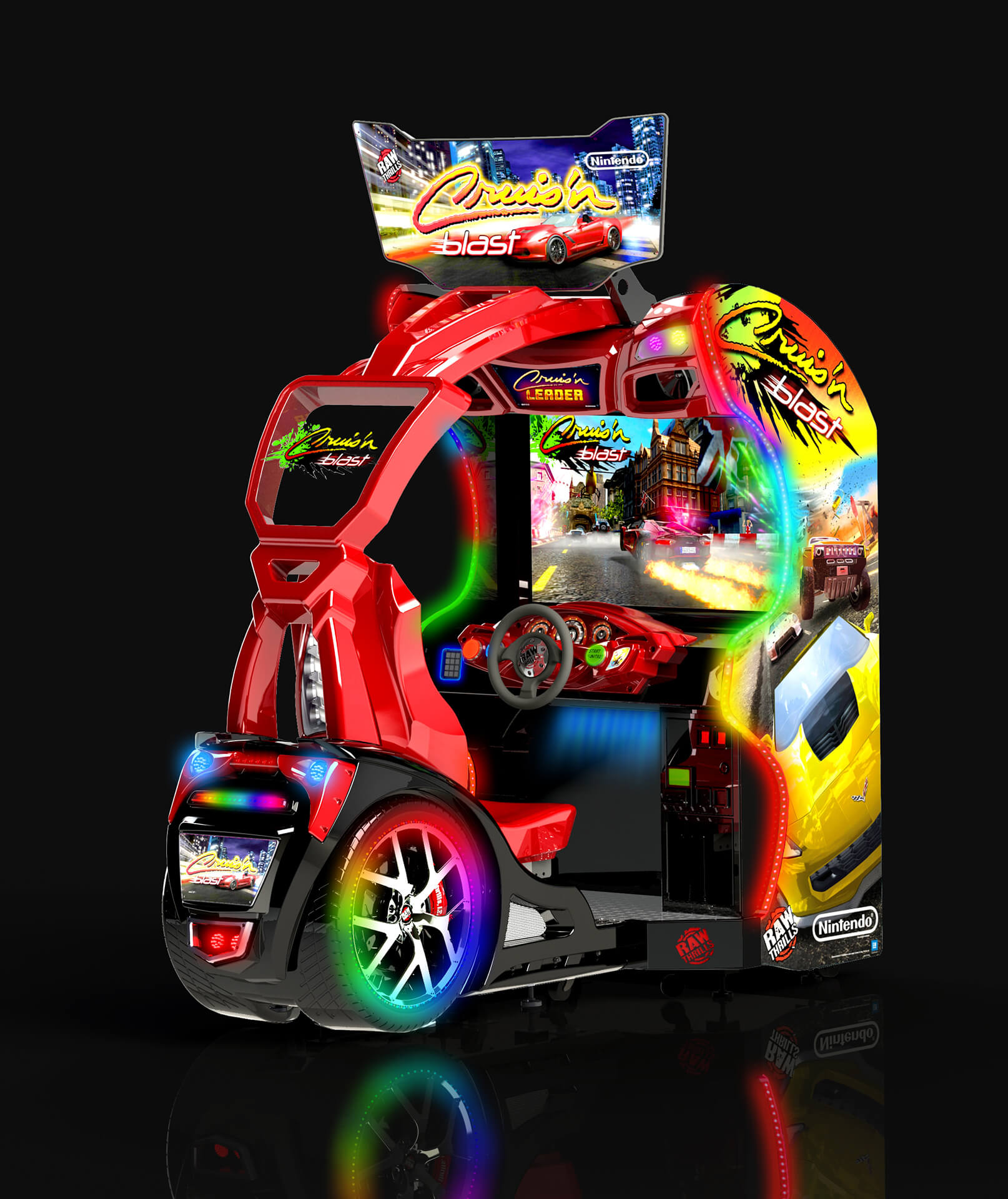 Racing game "Cruisin blast"